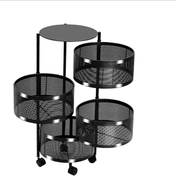 5 layered trolley movable layers